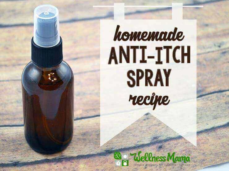 Homemade anti-itch spray recipe